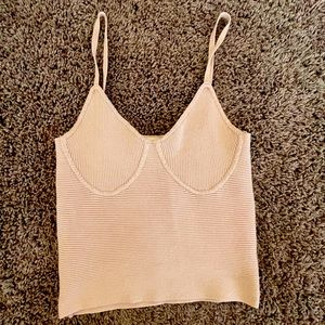 Nude tank top